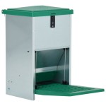 vidaXL Dozator automat de hrană pentru păsări de curte, cu banda, 8 kg vidaXL Dozator automat de hrană pentru păsări de curte, cu banda, 8 kg