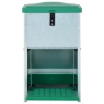 vidaXL Dozator automat de hrană pentru păsări de curte, cu banda, 8 kg vidaXL Dozator automat de hrană pentru păsări de curte, cu banda, 8 kg
