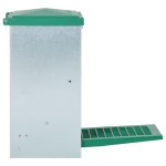 vidaXL Dozator automat de hrană pentru păsări de curte, cu banda, 8 kg vidaXL Dozator automat de hrană pentru păsări de curte, cu banda, 8 kg