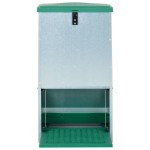vidaXL Dozator automat de hrană pentru păsări de curte cu banda 20 kg vidaXL Dozator automat de hrană pentru păsări de curte cu banda 20 kg