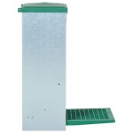 vidaXL Dozator automat de hrană pentru păsări de curte cu banda 20 kg vidaXL Dozator automat de hrană pentru păsări de curte cu banda 20 kg