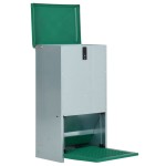 vidaXL Dozator automat de hrană pentru păsări de curte cu banda 20 kg vidaXL Dozator automat de hrană pentru păsări de curte cu banda 20 kg