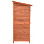 vidaXL Magazie grădină pentru unelte, 136x75x160 cm, lemn masiv brad vidaXL Magazie grădină pentru unelte, 136x75x160 cm, lemn masiv brad