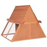 vidaXL Cușcă de iepuri, 152x127x109,5 cm, lemn masiv de brad vidaXL Cușcă de iepuri, 152x127x109,5 cm, lemn masiv de brad