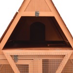 vidaXL Cușcă de iepuri, 152x127x109,5 cm, lemn masiv de brad vidaXL Cușcă de iepuri, 152x127x109,5 cm, lemn masiv de brad