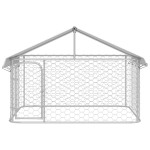 vidaXL Padoc pentru câini de exterior, cu acoperiș, 200x200x150 cm vidaXL Padoc pentru câini de exterior, cu acoperiș, 200x200x150 cm