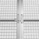 vidaXL Cușcă pentru iepuri antracit 201,5x80,5x71 cm oțel galvanizat