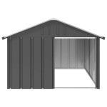 vidaXL Casă pentru câini antracit 116,5x153x81,5 cm oțel galvanizat vidaXL Casă pentru câini antracit 116,5x153x81,5 cm oțel galvanizat
