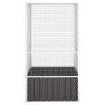 vidaXL Colivie pentru păsări antracit 111x107x211,5 cm oțel galvanizat vidaXL Colivie pentru păsări antracit 111x107x211,5 cm oțel galvanizat
