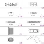 vidaXL Coteț de găini, 268x100x190 cm, metal (nu se vinde individual)