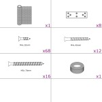 vidaXL Extensie pentru coteț de găini, 268x100x190 cm, metal