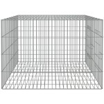 vidaXL Cușcă pentru iepuri, 2 panouri, 110x79x54 cm, fier galvanizat vidaXL Cușcă pentru iepuri, 2 panouri, 110x79x54 cm, fier galvanizat