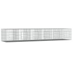 vidaXL Cușcă pentru iepuri, 6 panouri, 327x79x54 cm, fier galvanizat vidaXL Cușcă pentru iepuri, 6 panouri, 327x79x54 cm, fier galvanizat