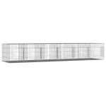 vidaXL Cușcă pentru iepuri, 6 panouri, 327x79x54 cm, fier galvanizat vidaXL Cușcă pentru iepuri, 6 panouri, 327x79x54 cm, fier galvanizat