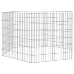 vidaXL Adăpost pentru animale cu 6 panouri, 54x60 cm, fier galvanizat vidaXL Adăpost pentru animale cu 6 panouri, 54x60 cm, fier galvanizat