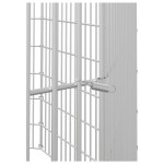 vidaXL Adăpost pentru animale cu 8 panouri, 54x60 cm, fier galvanizat vidaXL Adăpost pentru animale cu 8 panouri, 54x60 cm, fier galvanizat