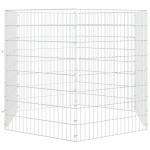 vidaXL Adăpost pentru animale cu 6 panouri, 54x80 cm, fier galvanizat vidaXL Adăpost pentru animale cu 6 panouri, 54x80 cm, fier galvanizat