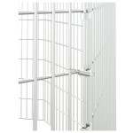 vidaXL Adăpost pentru animale cu 8 panouri, 54x80 cm, fier galvanizat vidaXL Adăpost pentru animale cu 8 panouri, 54x80 cm, fier galvanizat