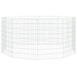 vidaXL Adăpost pentru animale cu 10 panouri, 54x80 cm, fier galvanizat vidaXL Adăpost pentru animale cu 10 panouri, 54x80 cm, fier galvanizat
