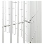 vidaXL Adăpost pentru animale cu 10 panouri, 54x80 cm, fier galvanizat vidaXL Adăpost pentru animale cu 10 panouri, 54x80 cm, fier galvanizat
