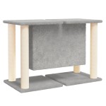 vidaXL Ansamblu de pisici, stâlpi din funie sisal, gri deschis, 50 cm vidaXL Ansamblu de pisici, stâlpi din funie sisal, gri deschis, 50 cm