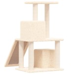 vidaXL Ansamblu de pisici cu stâlpi din funie de sisal, crem, 82 cm vidaXL Ansamblu de pisici cu stâlpi din funie de sisal, crem, 82 cm