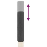 vidaXL Ansamblu pisici podea până la tavan, gri închis, 263,5-289,5 cm vidaXL Ansamblu pisici podea până la tavan, gri închis, 263,5-289,5 cm