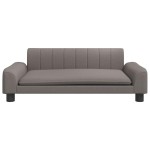 vidaXL Pat de câini, taupe, 90x53x30 cm, material textil vidaXL Pat de câini, taupe, 90x53x30 cm, material textil