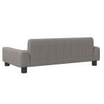 vidaXL Pat de câini, taupe, 90x53x30 cm, material textil vidaXL Pat de câini, taupe, 90x53x30 cm, material textil