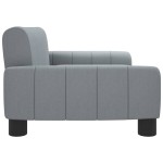 vidaXL Pat de câini, gri deschis, 70x45x30 cm, material textil vidaXL Pat de câini, gri deschis, 70x45x30 cm, material textil