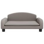 vidaXL Pat de câini, gri taupe, 70x45x30 cm, textil vidaXL Pat de câini, gri taupe, 70x45x30 cm, textil