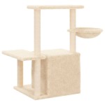 vidaXL Ansamblu de pisici cu stâlpi din funie de sisal, crem, 83 cm vidaXL Ansamblu de pisici cu stâlpi din funie de sisal, crem, 83 cm