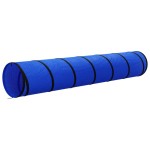 vidaXL Tunel pentru câini, albastru, Ø 50x300 cm, poliester vidaXL Tunel pentru câini, albastru, Ø 50x300 cm, poliester