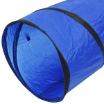 vidaXL Tunel pentru câini, albastru, Ø 55x500 cm, poliester vidaXL Tunel pentru câini, albastru, Ø 55x500 cm, poliester