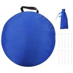 vidaXL Tunel pentru câini, albastru, Ø 55x1000 cm, poliester vidaXL Tunel pentru câini, albastru, Ø 55x1000 cm, poliester