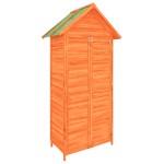 vidaXL Magazie de unelte de grădină maro 89x52,5x175cm lemn masiv pin vidaXL Magazie de unelte de grădină maro 89x52,5x175cm lemn masiv pin