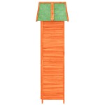 vidaXL Magazie de unelte de grădină maro 89x52,5x175cm lemn masiv pin vidaXL Magazie de unelte de grădină maro 89x52,5x175cm lemn masiv pin
