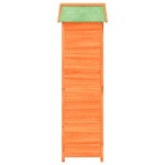 vidaXL Magazie de unelte de grădină maro 120x53,5x170cm lemn masiv pin vidaXL Magazie de unelte de grădină maro 120x53,5x170cm lemn masiv pin