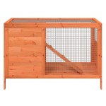 vidaXL Cușcă pentru iepuri maro 103x44x69,5 cm lemn masiv de pin vidaXL Cușcă pentru iepuri maro 103x44x69,5 cm lemn masiv de pin