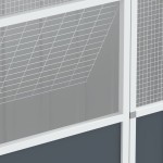 vidaXL Colivie pentru păsări antracit 115x78x200 cm oțel galvanizat vidaXL Colivie pentru păsări antracit 115x78x200 cm oțel galvanizat
