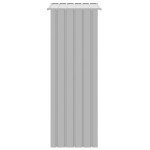 vidaXL Colivie pentru păsări gri 115x78x200 cm oțel galvanizat vidaXL Colivie pentru păsări gri 115x78x200 cm oțel galvanizat