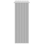 vidaXL Colivie pentru păsări gri 215x78x200 cm oțel galvanizat