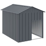 vidaXL Cușcă câine cu acoperiș antracit 117x153x123 cm oțel galvanizat vidaXL Cușcă câine cu acoperiș antracit 117x153x123 cm oțel galvanizat