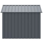 vidaXL Cușcă câine cu acoperiș antracit 117x153x123 cm oțel galvanizat vidaXL Cușcă câine cu acoperiș antracit 117x153x123 cm oțel galvanizat