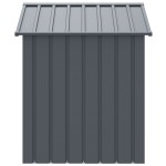 vidaXL Cușcă câine cu acoperiș antracit 117x103x123 cm oțel galvanizat vidaXL Cușcă câine cu acoperiș antracit 117x103x123 cm oțel galvanizat
