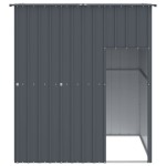 vidaXL Cușcă câine cu acoperiș antracit 165x153x181 cm oțel galvanizat vidaXL Cușcă câine cu acoperiș antracit 165x153x181 cm oțel galvanizat