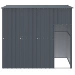 vidaXL Cușcă câine cu acoperiș antracit 214x153x181 cm oțel galvanizat vidaXL Cușcă câine cu acoperiș antracit 214x153x181 cm oțel galvanizat