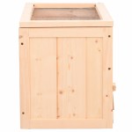 vidaXL Cușcă pentru hamsteri, 60x30x35 cm, lemn masiv de brad vidaXL Cușcă pentru hamsteri, 60x30x35 cm, lemn masiv de brad