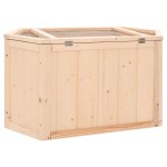 vidaXL Cușcă pentru hamsteri, 80x40x43 cm, lemn masiv de brad vidaXL Cușcă pentru hamsteri, 80x40x43 cm, lemn masiv de brad