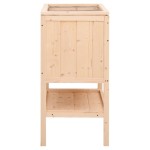 vidaXL Cușcă pentru hamsteri, 55x40x80 cm, lemn masiv de brad vidaXL Cușcă pentru hamsteri, 55x40x80 cm, lemn masiv de brad
